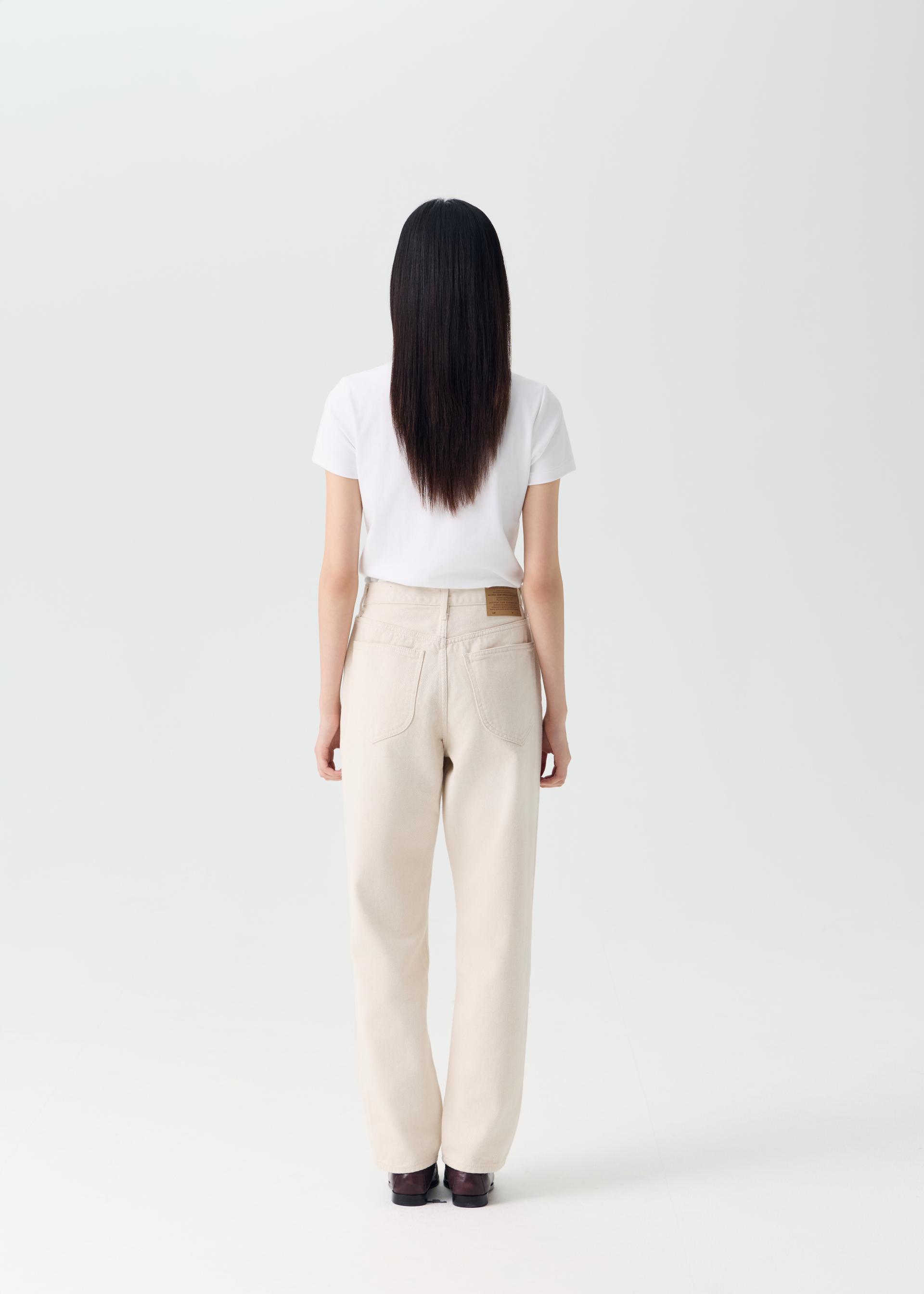 LOT. 026 Hollywood Slims Off White 28size