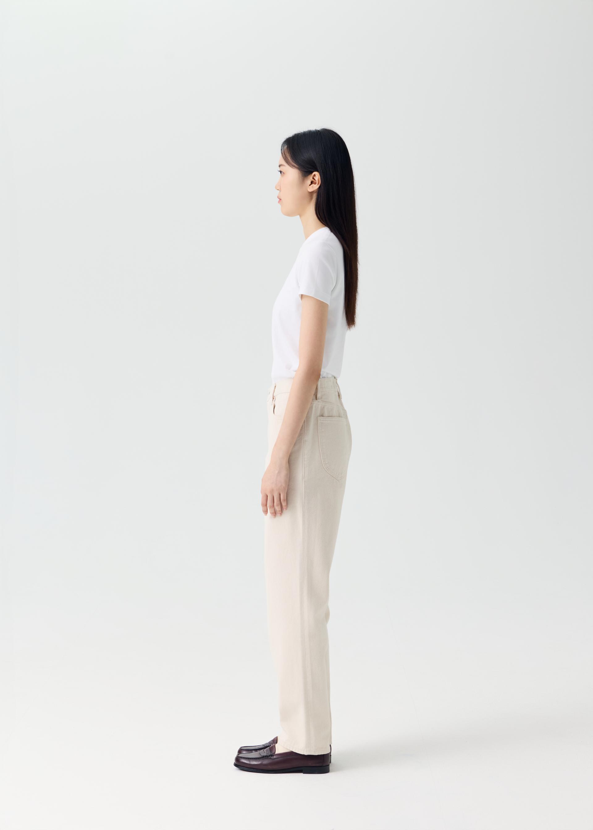 LOT. 026 Hollywood Slims Off White 28size