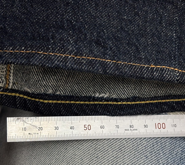 LOT. 029 Pioneer Selvedge Pants Indigo One washed B-GRADE