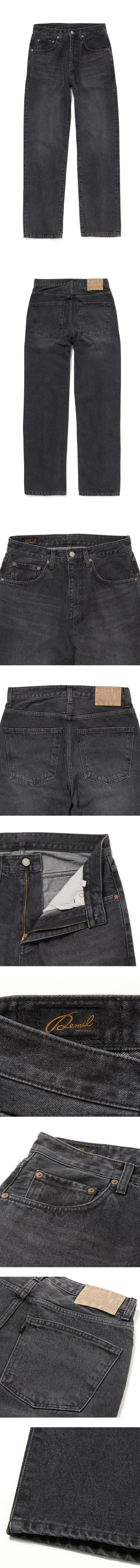 LOT.027 Slim Straight - BLACK