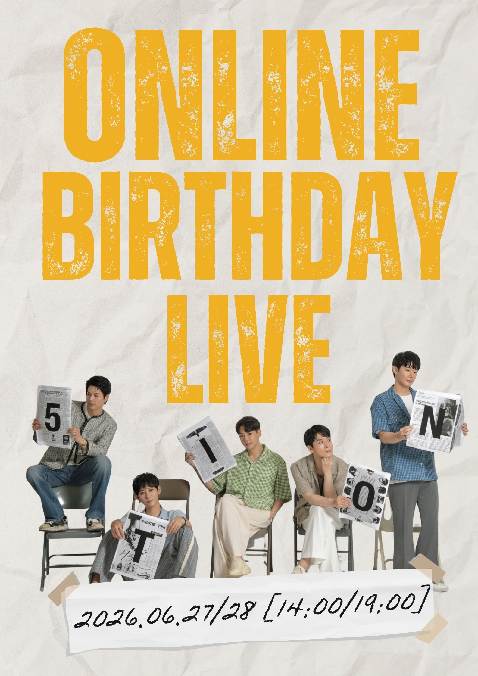 ROY&NOA BD ONLINE Live 06.27/28 [14:00/19:00]