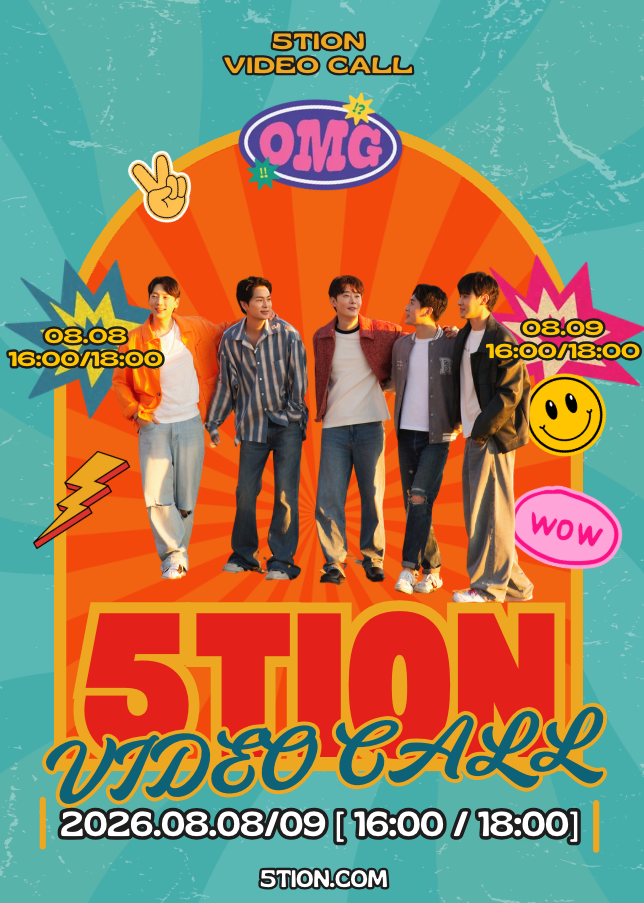 VIDEO CALL 5TION . 08月08日[16:00/18:00] , 09日[16:00/18:00]