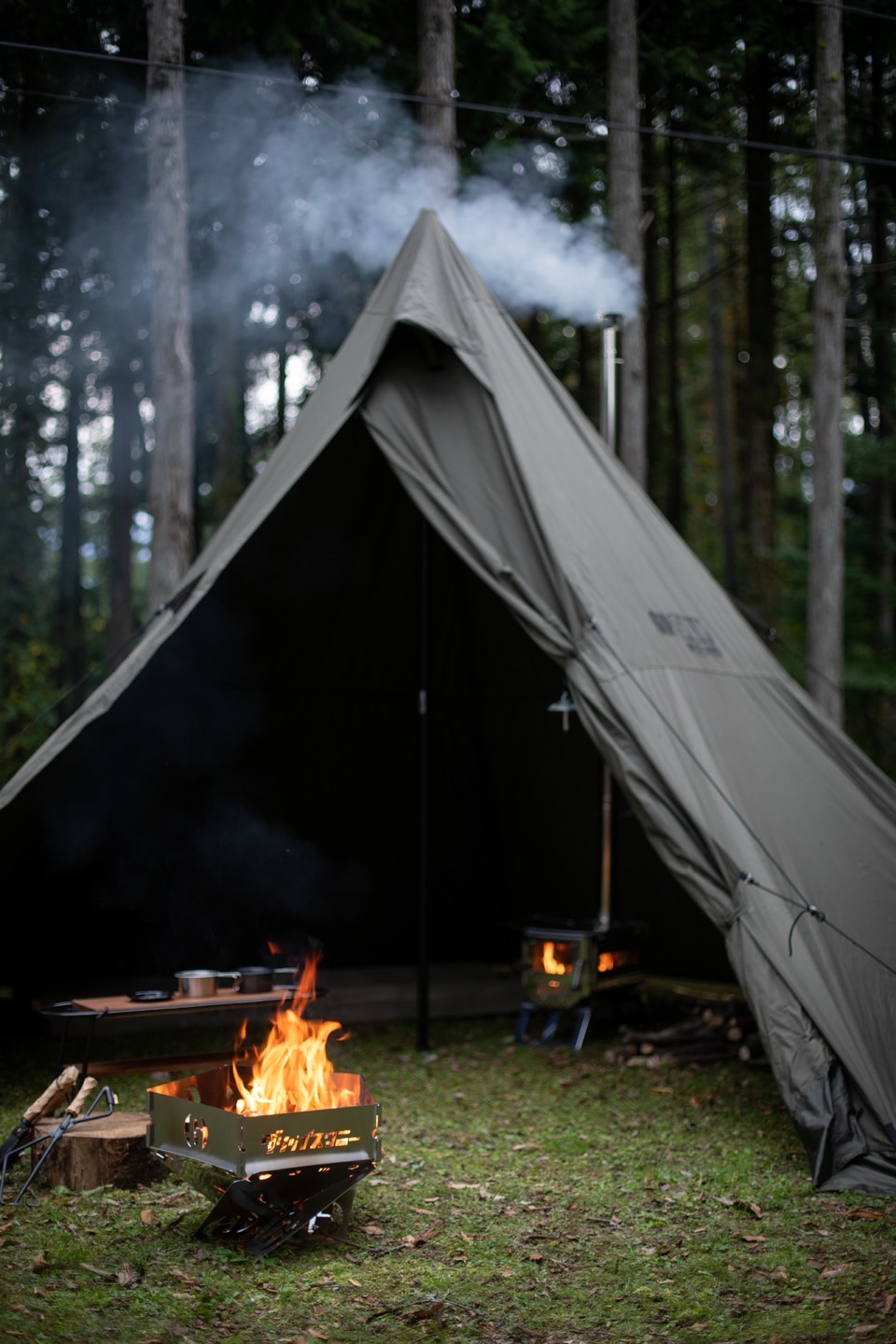GRIP SWANY FIRE PROOF GS MOTHER TENT 2022年のクリスマス - テント ...