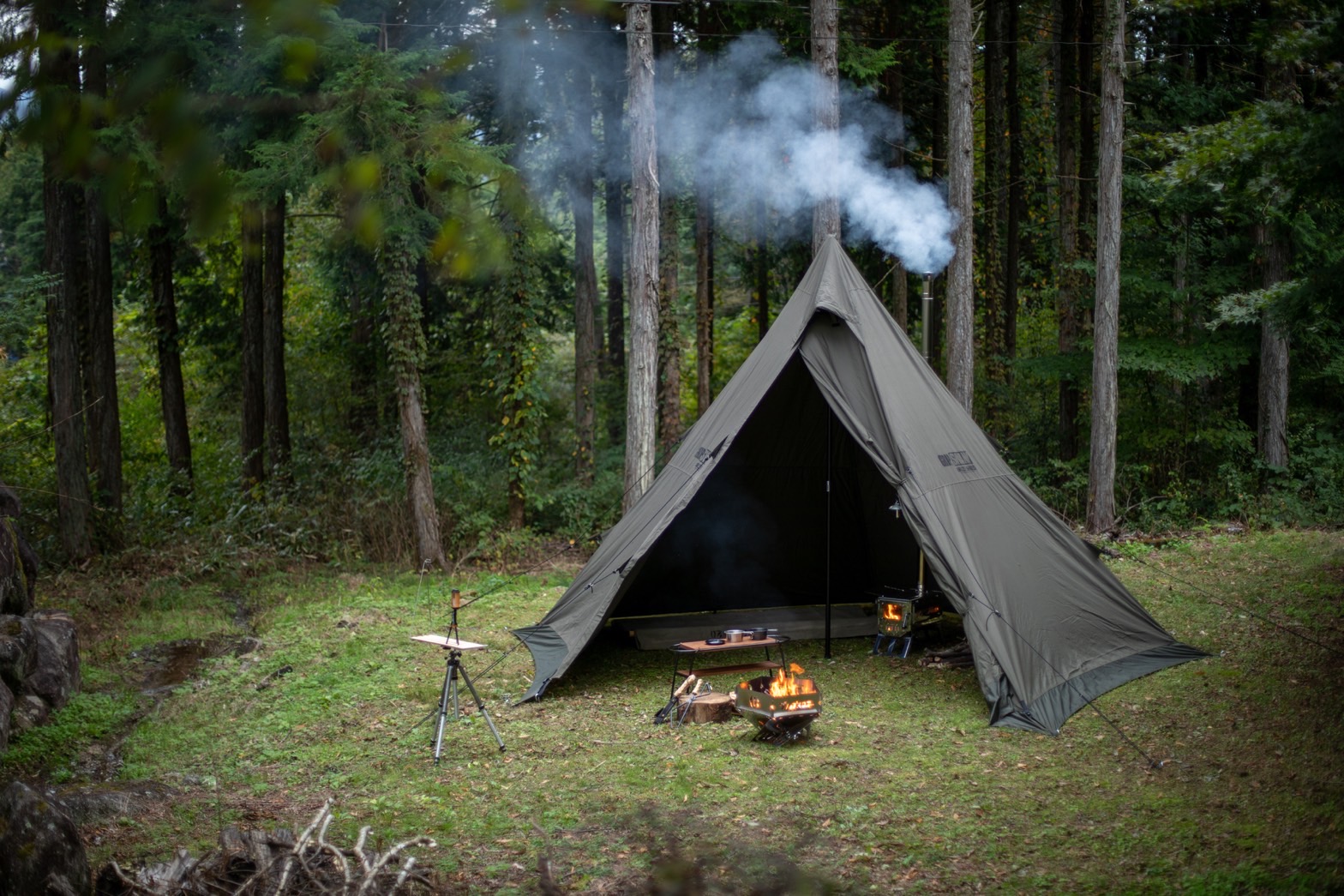 グリップスワニー テント FIREPROOF GS TENT/OLIVE GS…-