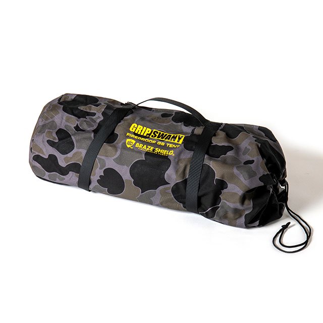 GRIP SWANY GST-01A atmos x FIREPROOF GS TENT BLACK CAMO