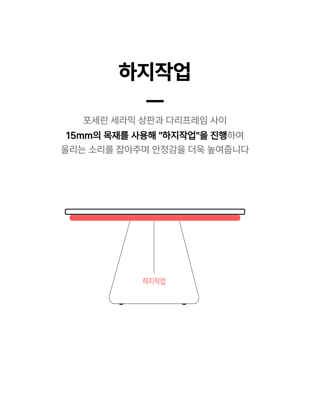 어반 1100 원형 포세린세라믹 테이블