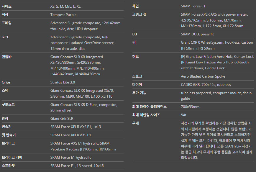2027년 자이언트 리볼트 어드밴스 SL 1