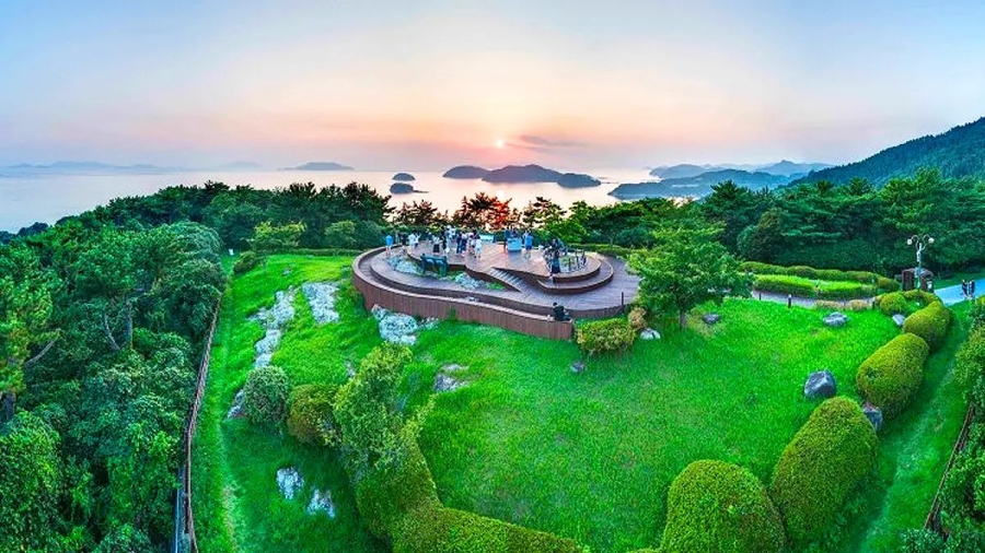 통영RCE세자트라숲+이순신공원 수국 산책로+달아전망대+통영 중앙전통시장+광도천 수국꽃길
