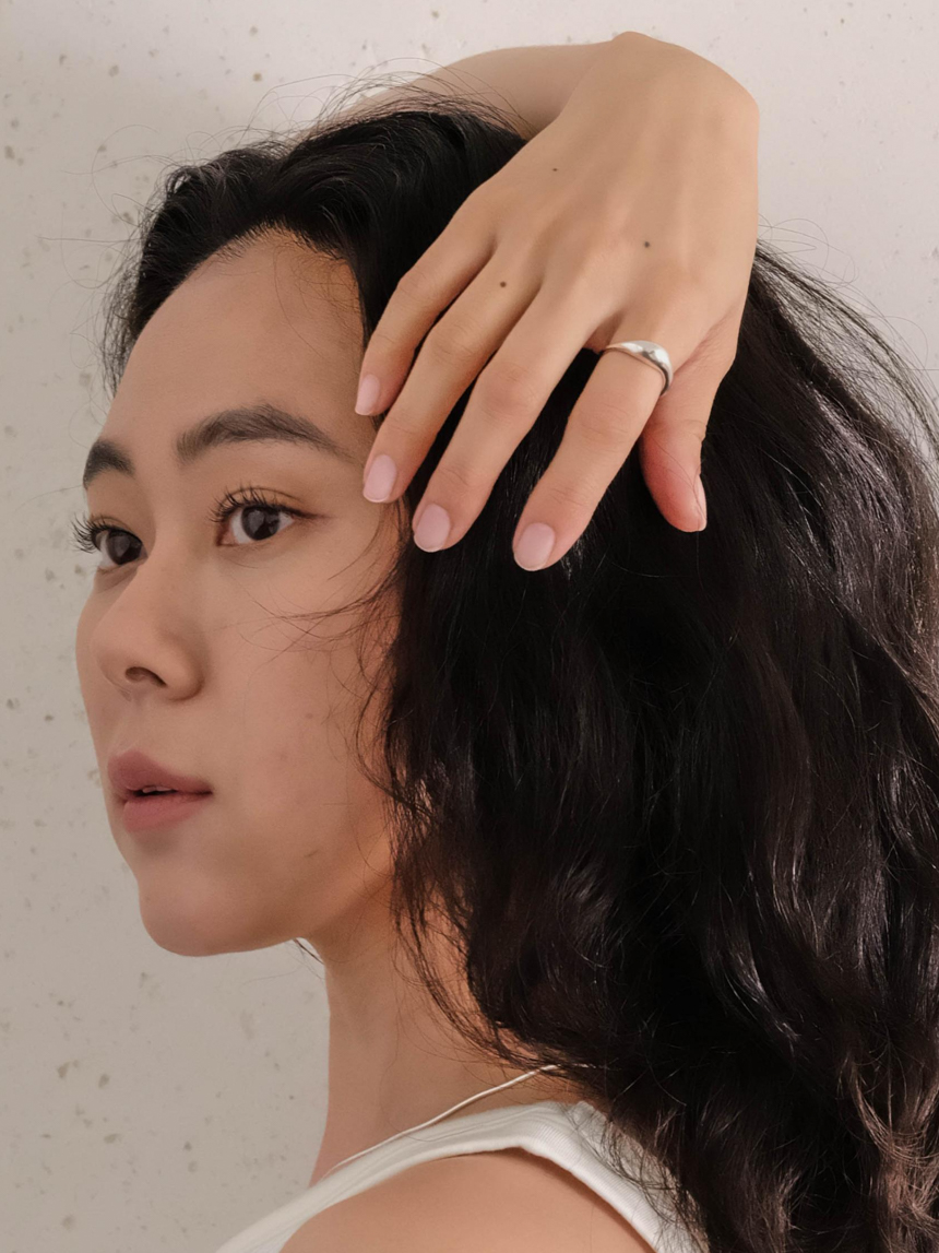 RHU08 데일리 드롭 반지 S