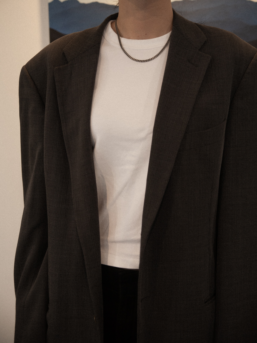 NHI02 엔틱 체인 목걸이