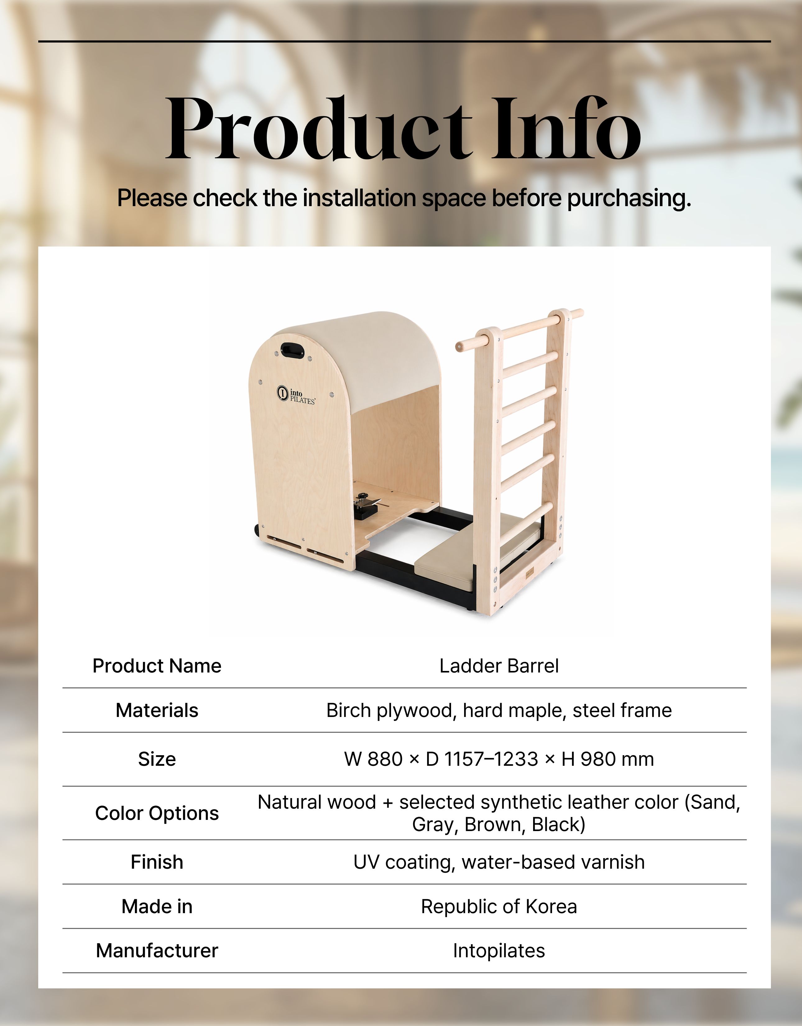 Ladder Barrel (New Series)