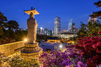 Bongunsa Temple landscape