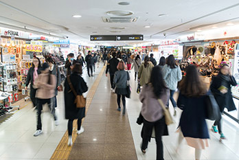 Gangnam Underground Shopping Mall