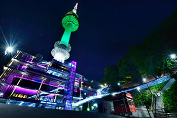 N Seoul Tower nightscape