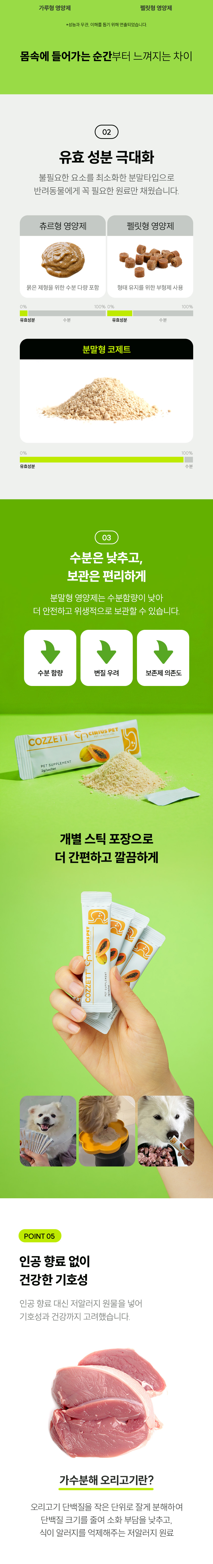 시리어스펫 강아지 소화 영양제 코제트 D