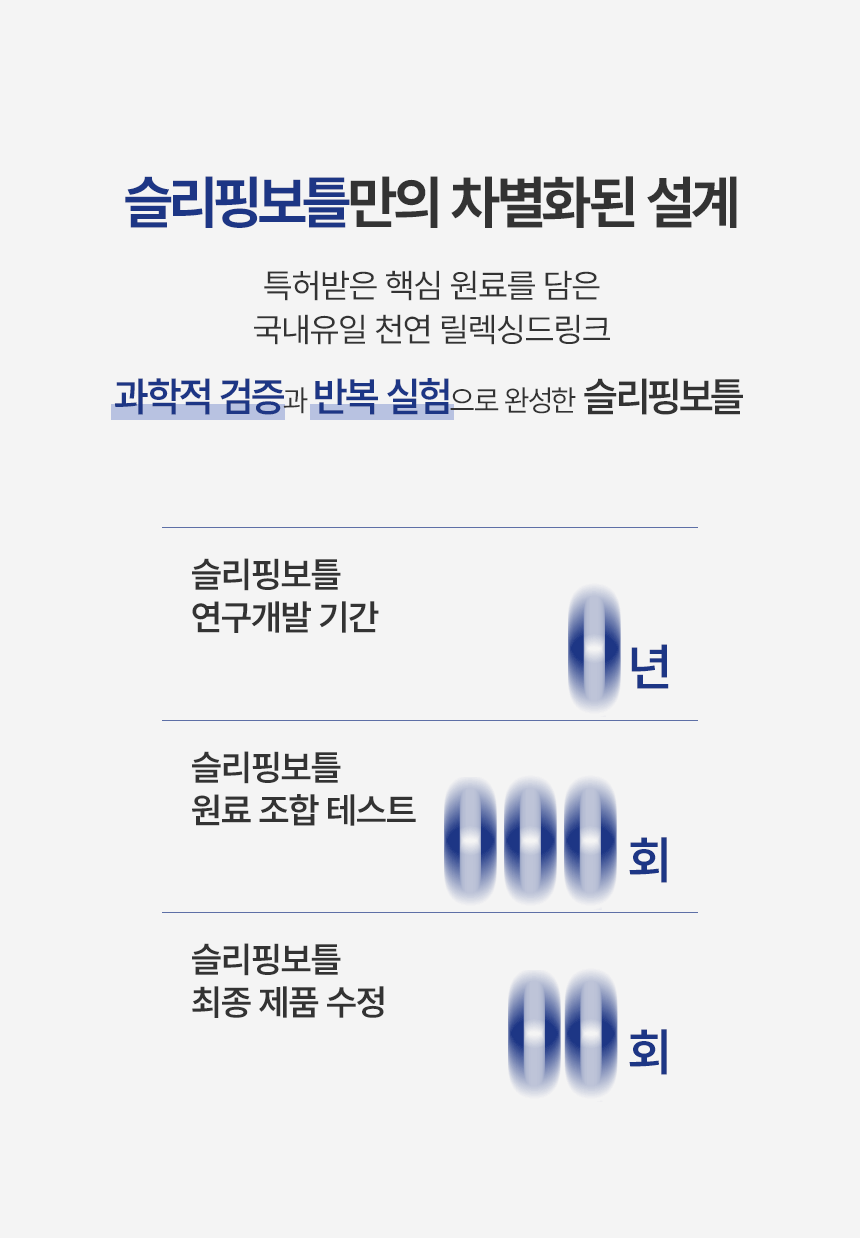 [공식] 편안한 휴식을 위한 음료 슬리핑보틀 10병 (사은품증정)