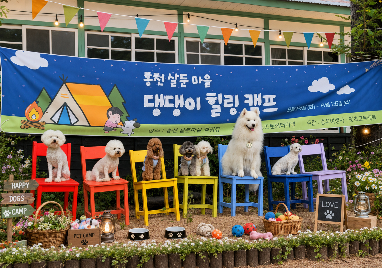 살둔마을 산과 숲