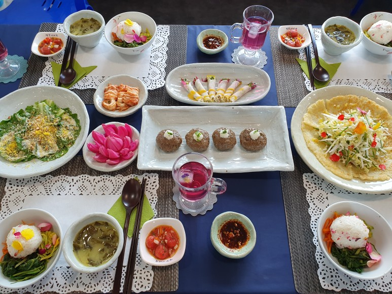 건강한 로컬푸드와 내면 치유식