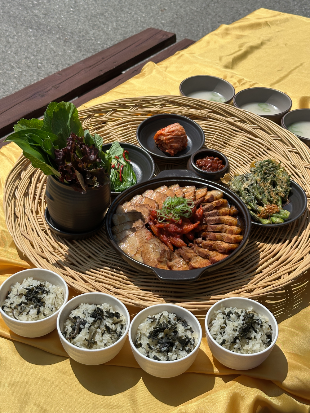 화전민 식탁