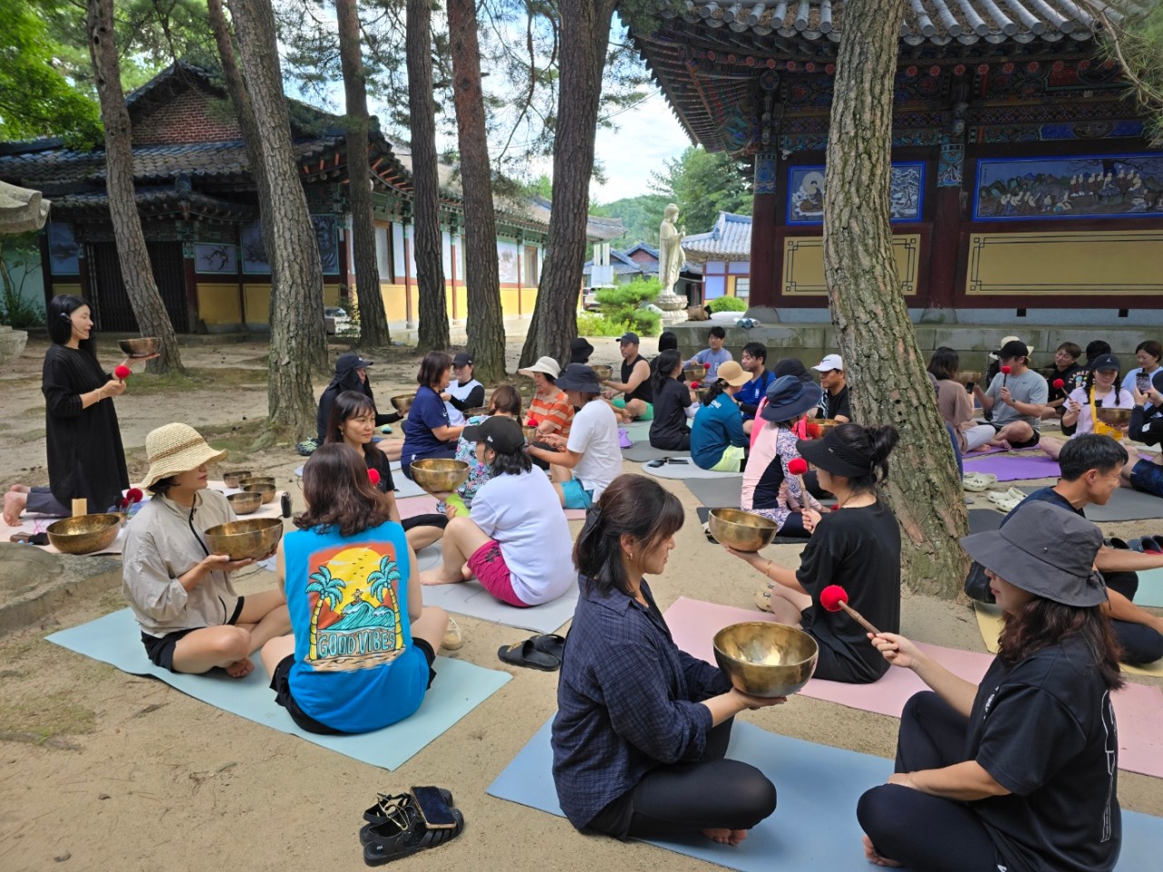 서봉사 싱잉볼 명상 프로그램