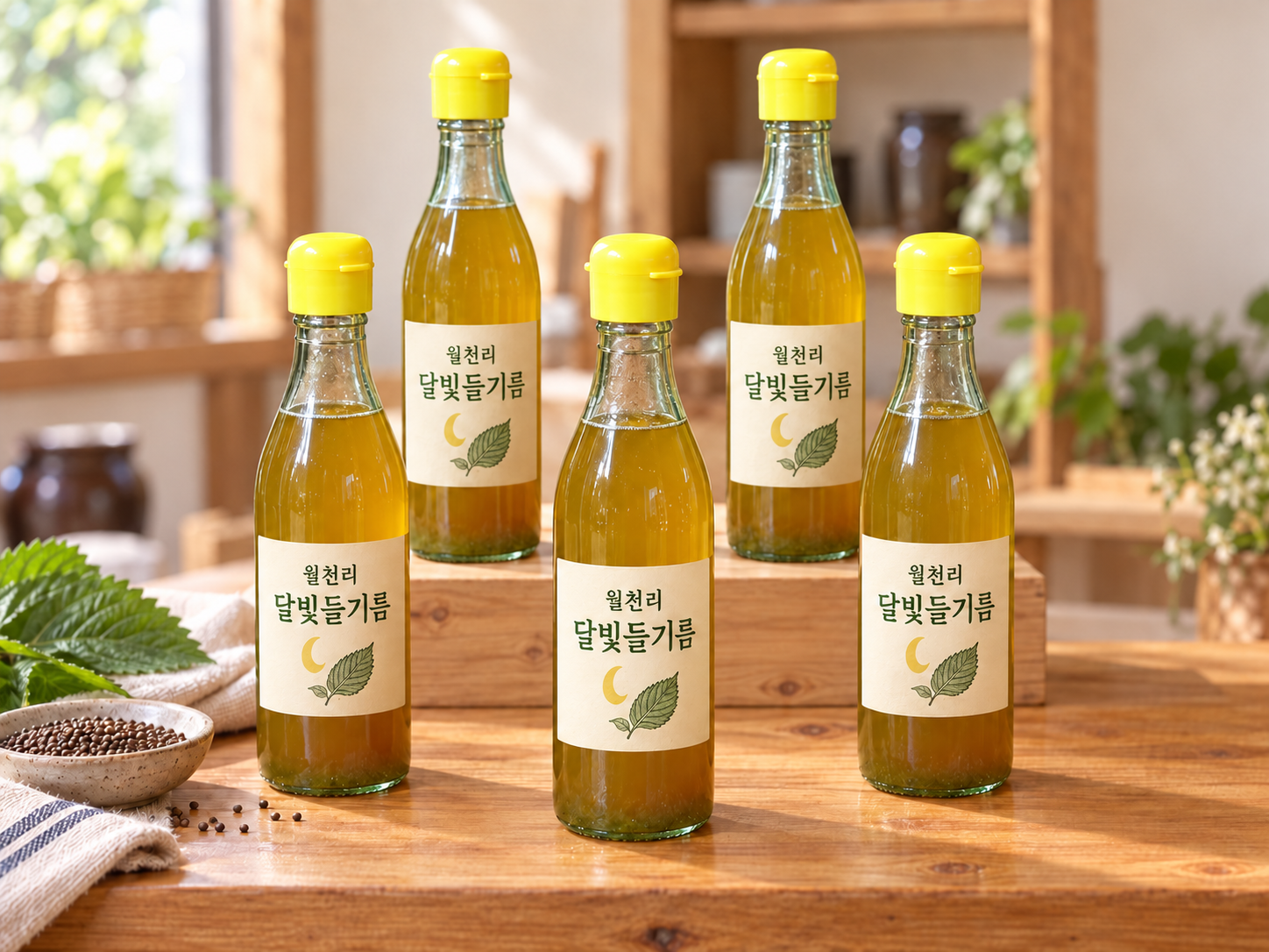 월천리 프리마켓에서 만나는 꽃차와 지역 먹거리