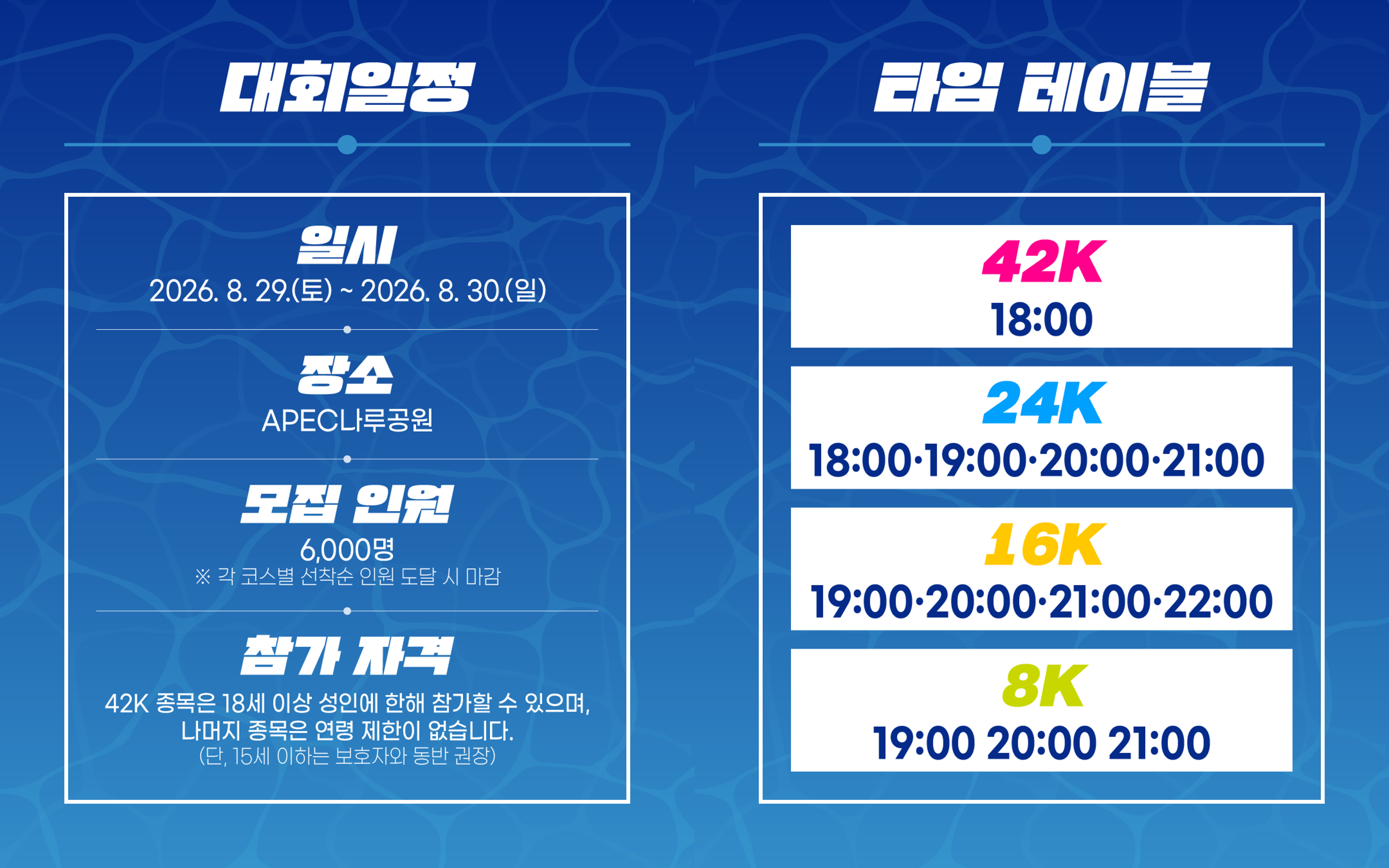 2026 부산나이트워크42K 얼리버드티켓