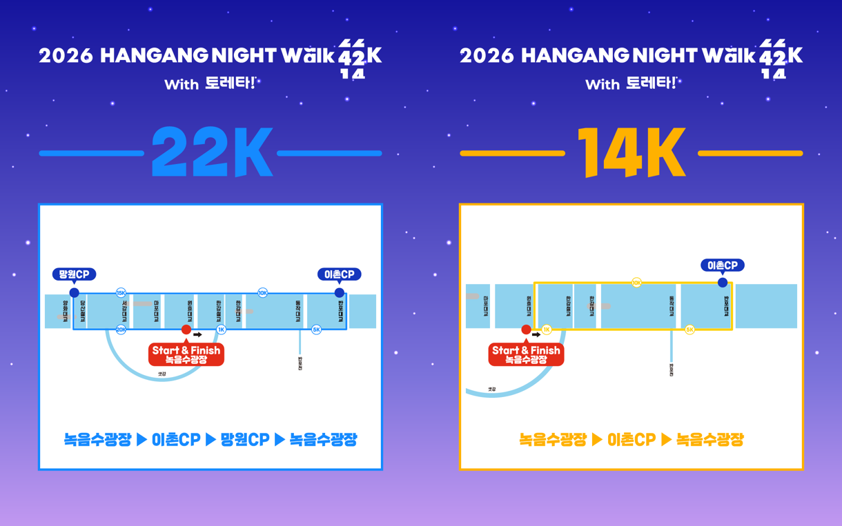 2026 한강나이트워크42K with 토레타! 추가 티켓 (환불 불가 티켓)