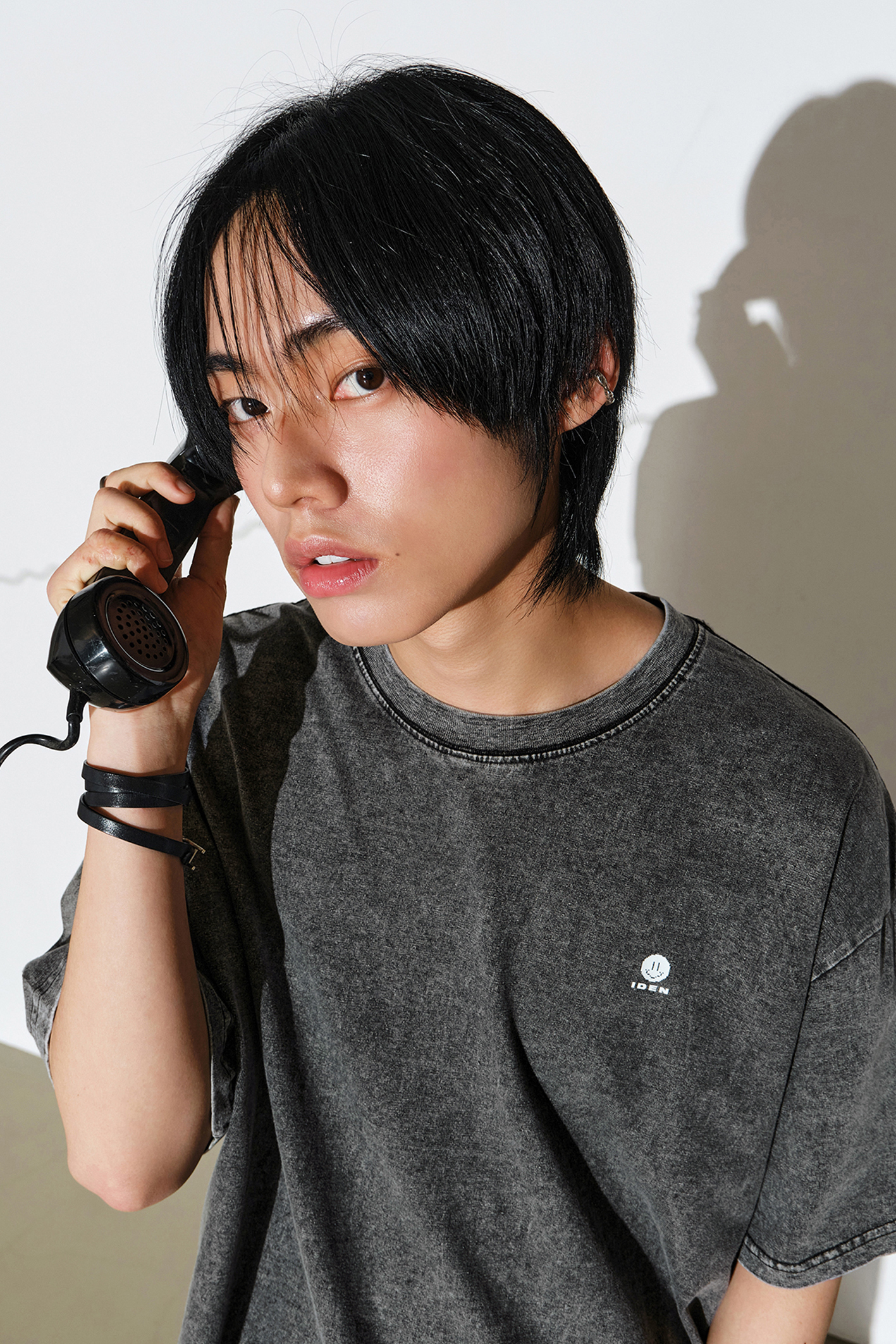 피그다잉 스마일 로고 하프 티셔츠 (7 color)
