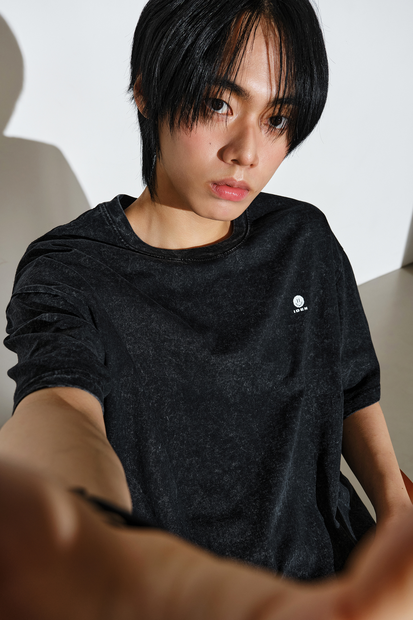 피그다잉 스마일 로고 하프 티셔츠 (7 color)