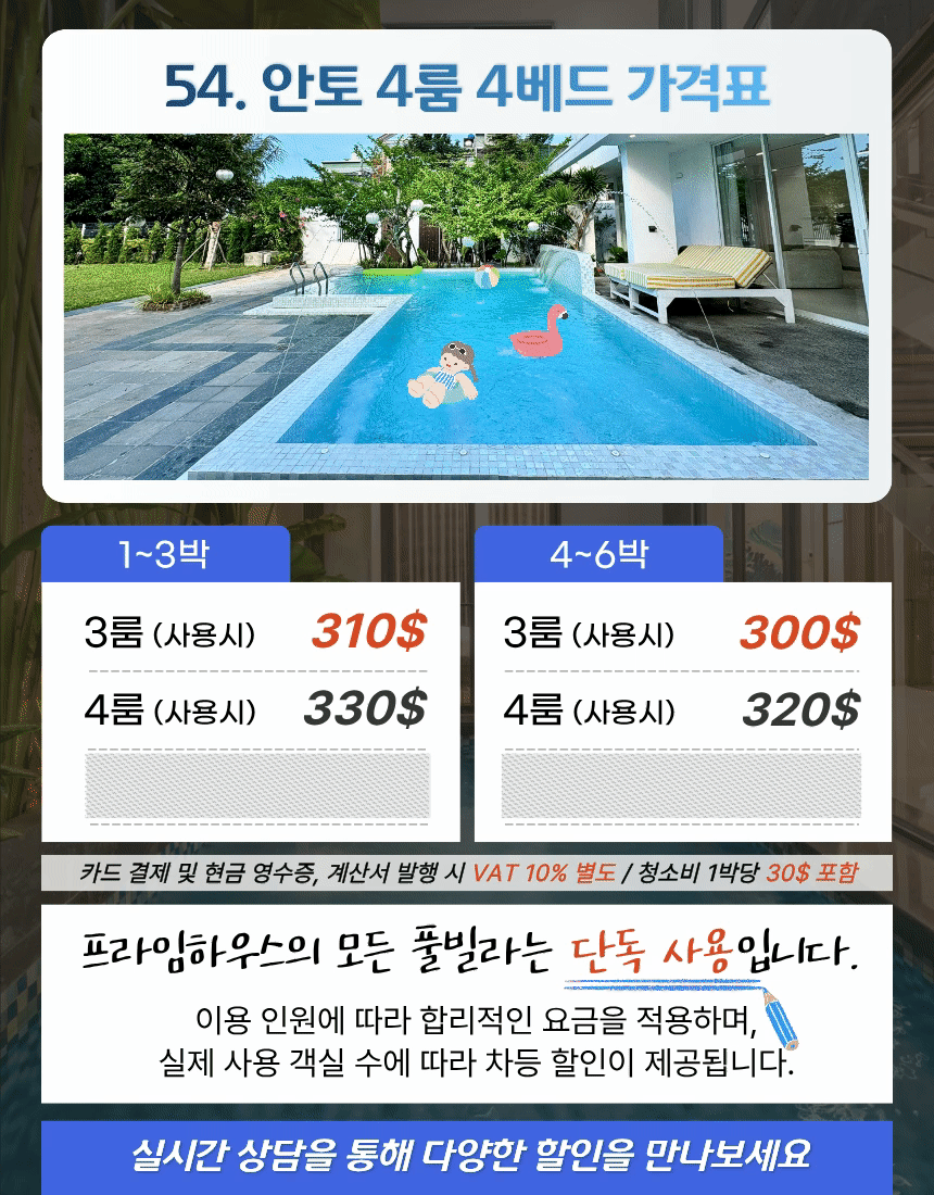 [다낭-남부1] 54. 안토 4BR ⭐