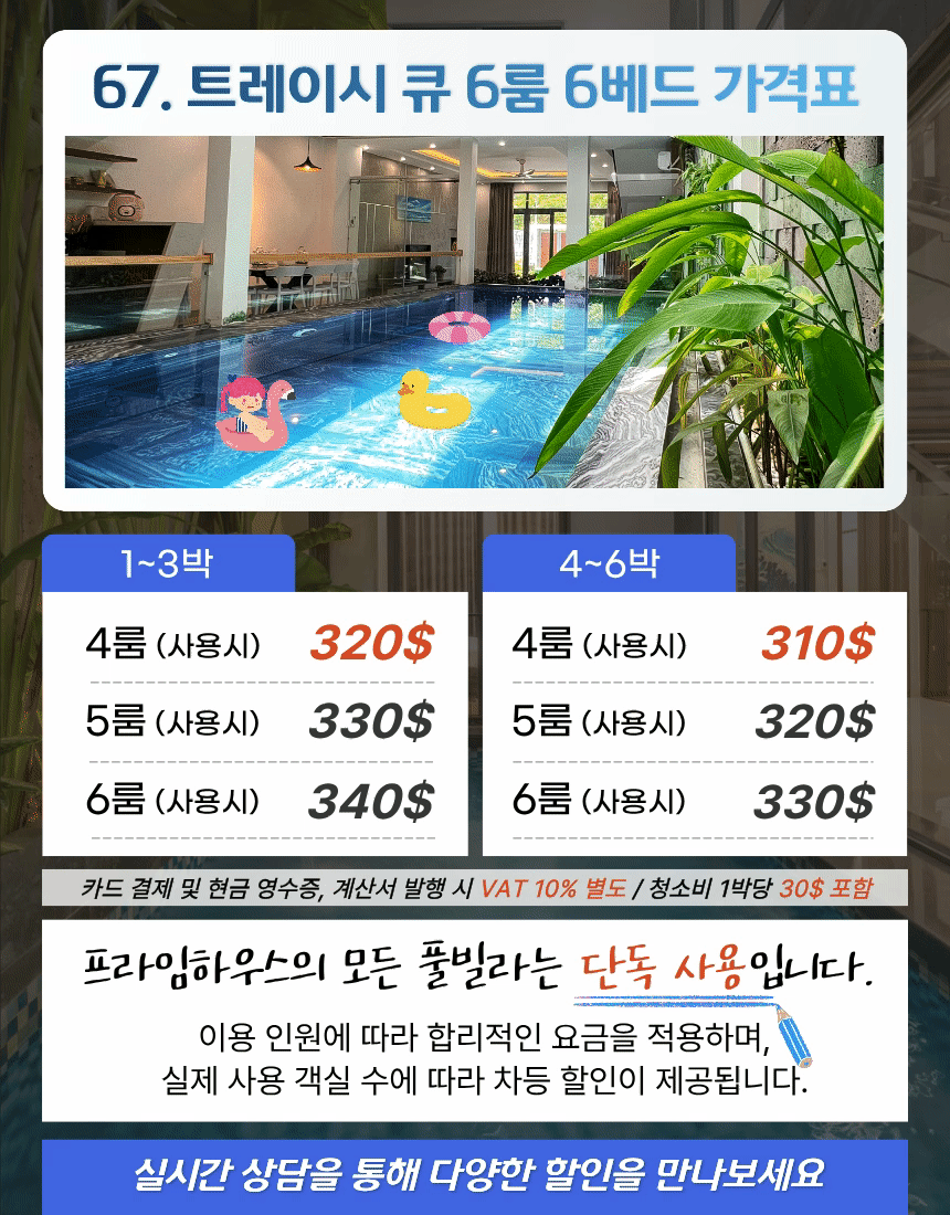 [다낭-남부3] 67. 트레이시 Q 6BR ⭐⭐