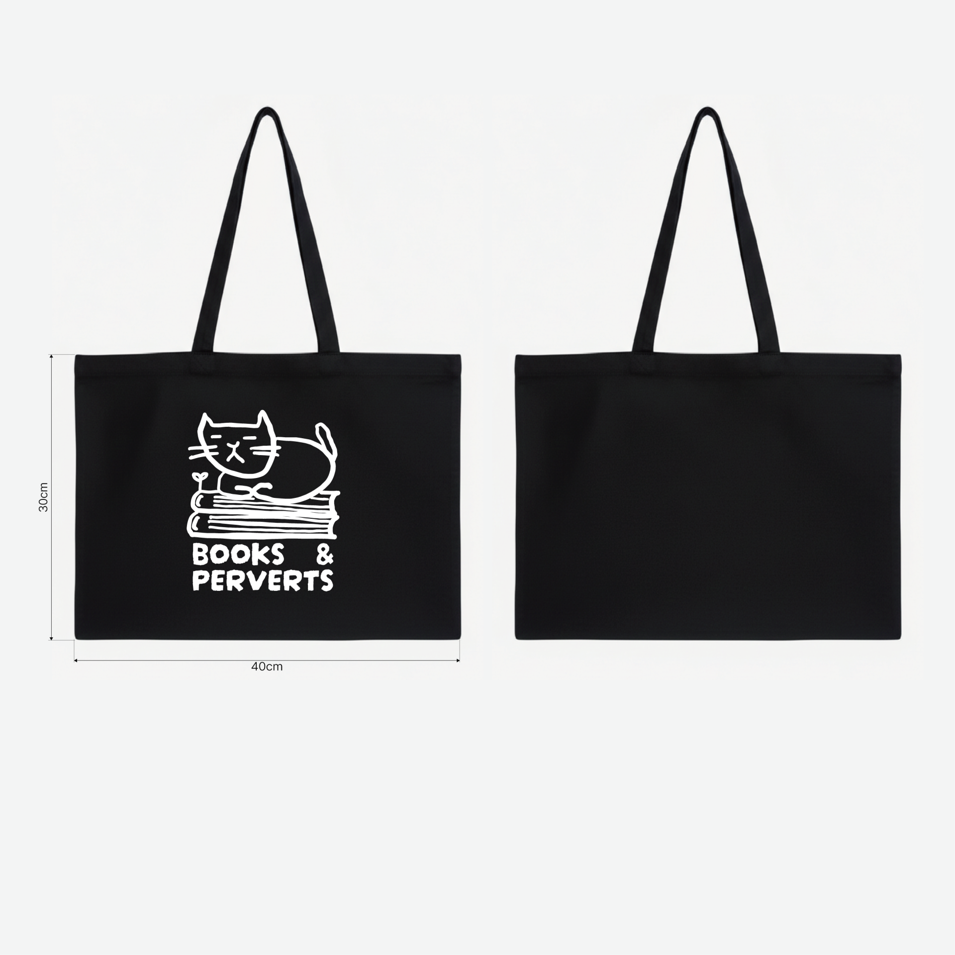 책과 변태들 에코백 (Books & Perverts Canvas bag)
