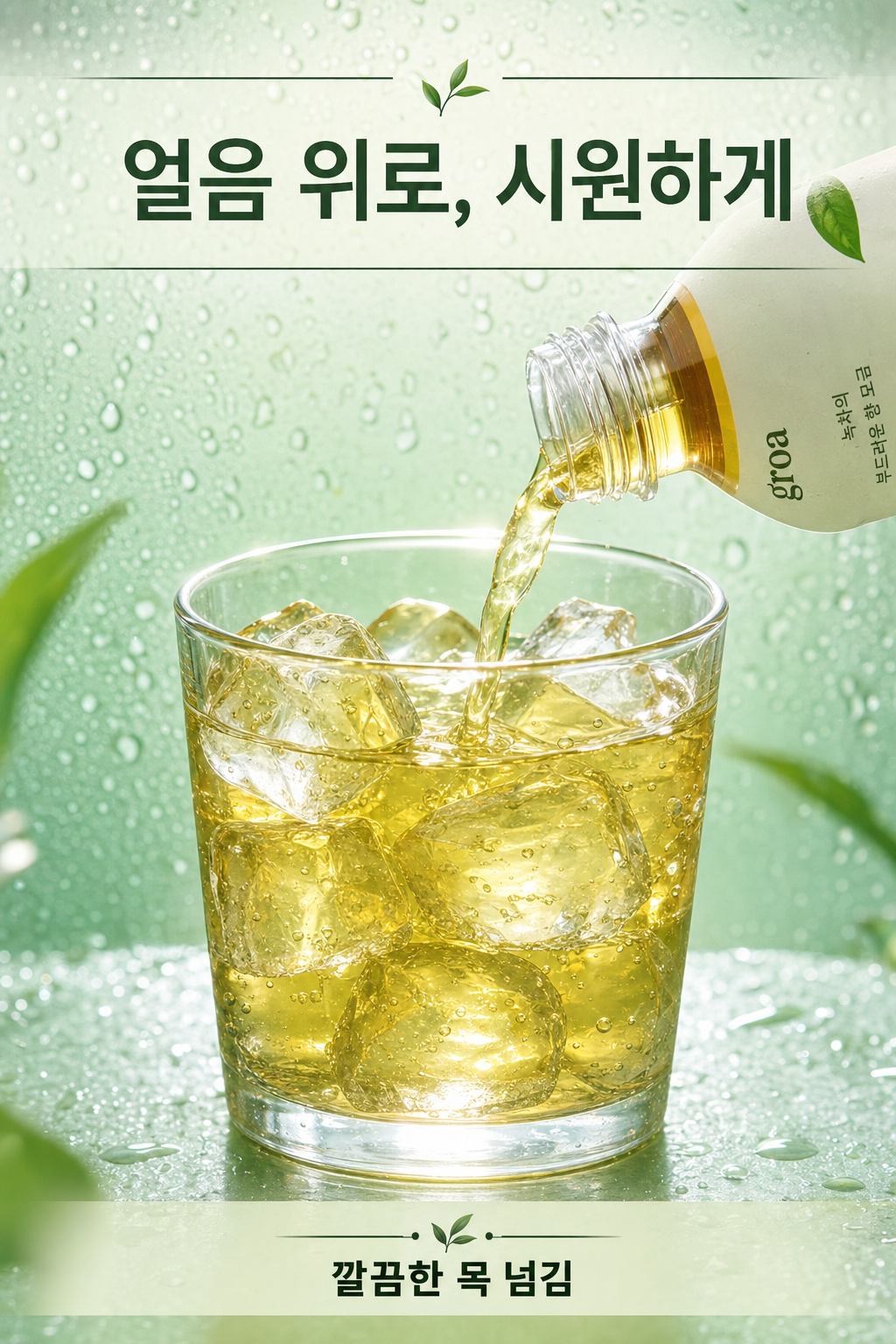 그로아 오늘 녹차 500ml 20개
