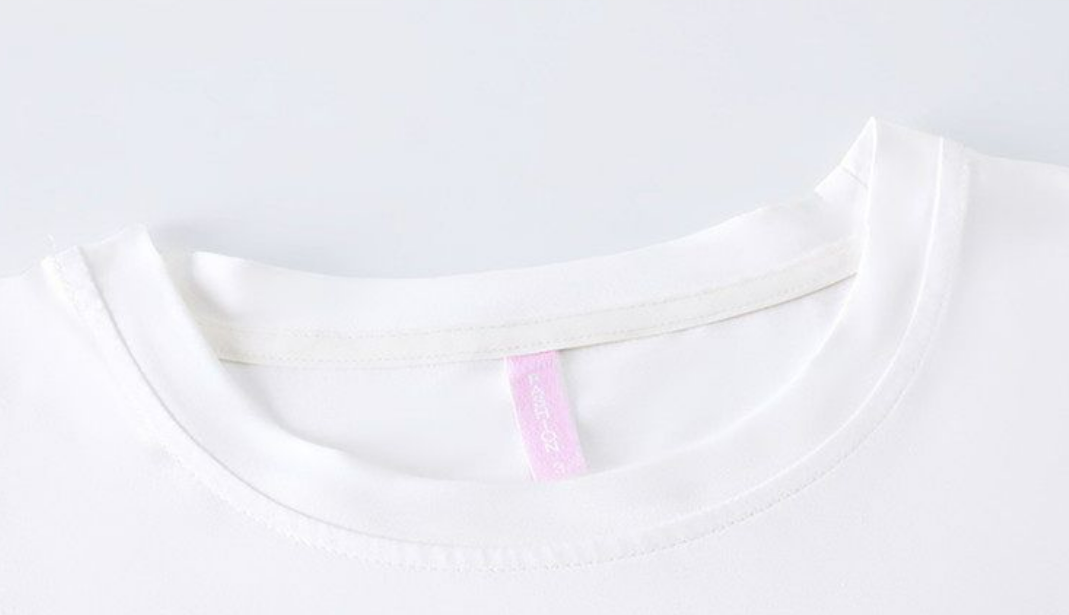헬로키티 반팔 롱 원피스 루즈핏 잠옷 (화이트) 빅사이즈 아이스사실크 파자마