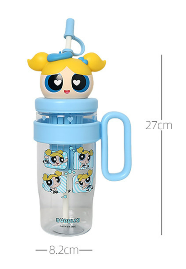 파워퍼프걸 대용량 트라이탄 텀블러 1060ml (3종) 빨대컵 아이스 주전자 차거름망 포함