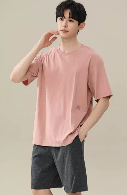 남성 여름 아이스 모달 여름 잠옷 (8종) 반팔 반바지 상하세트