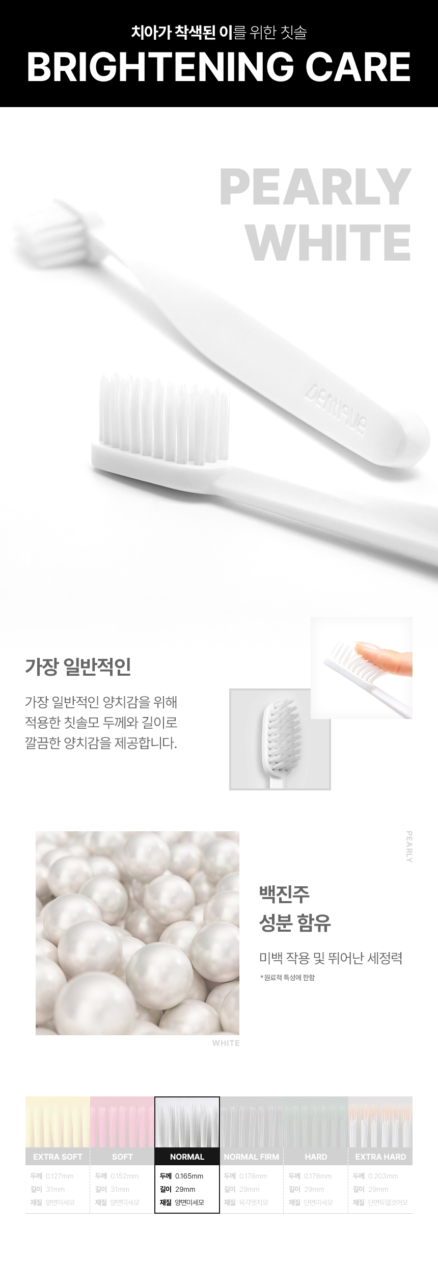 덴띠끄 스탠다드 칫솔