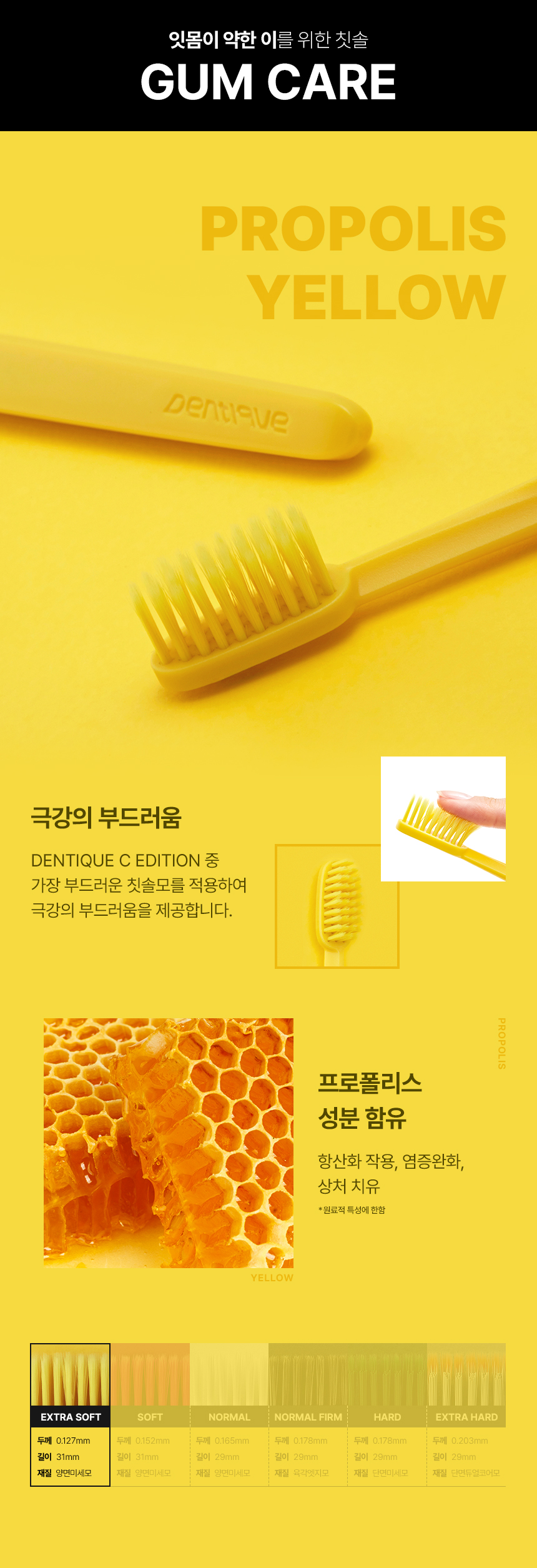 덴띠끄 스탠다드 칫솔