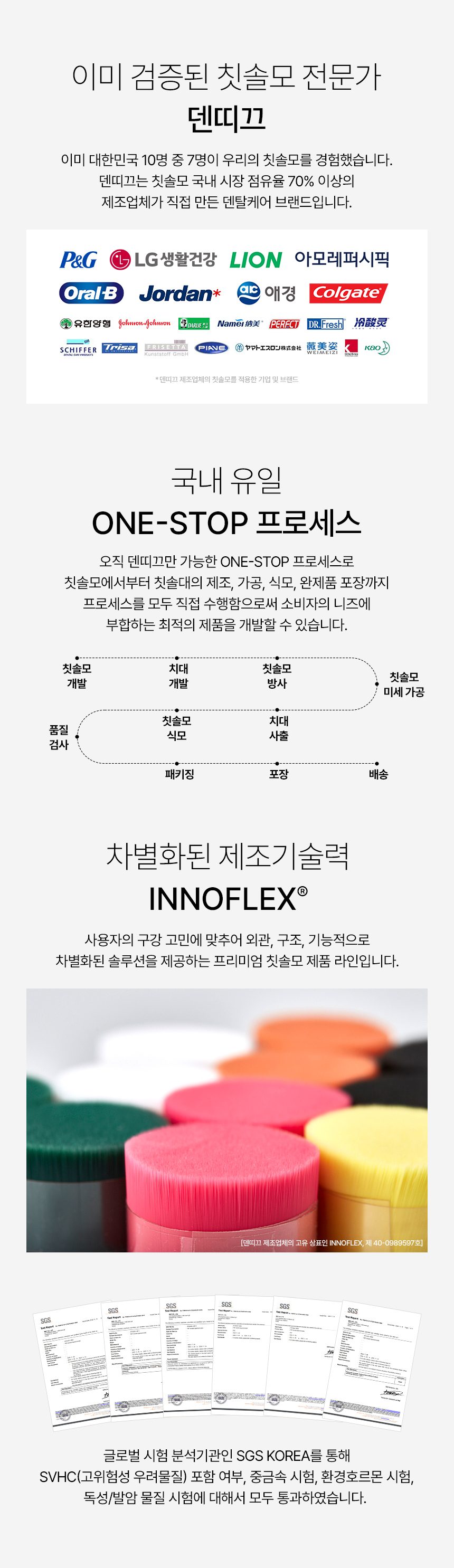 덴띠끄 스탠다드 칫솔