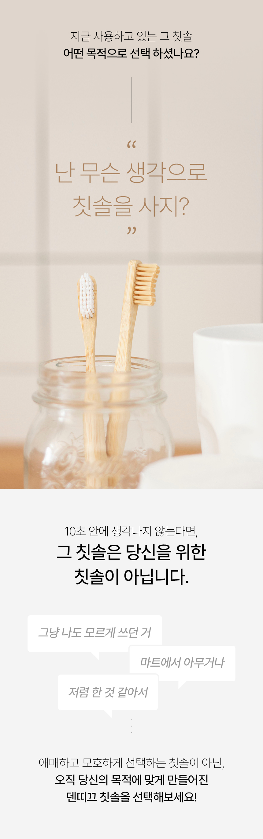 덴띠끄 스탠다드 칫솔