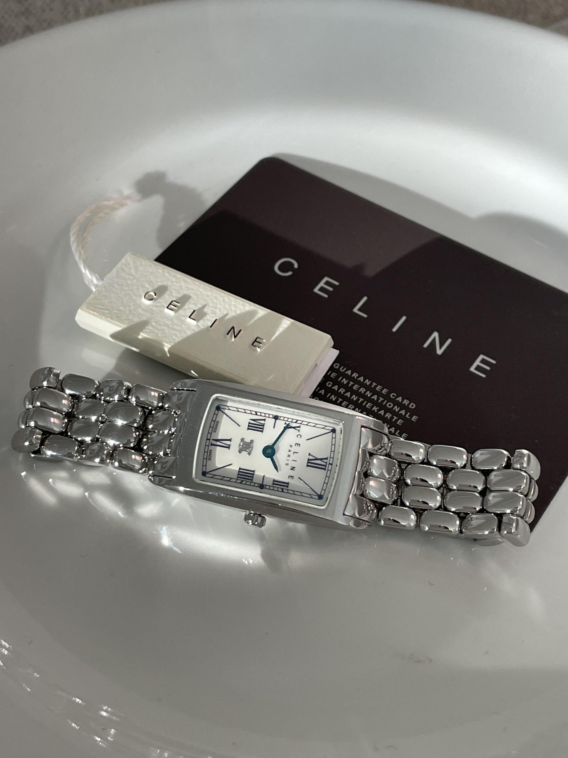 Celine Watch CELINE Triomphe steel watch : LE AMANC 르아망
