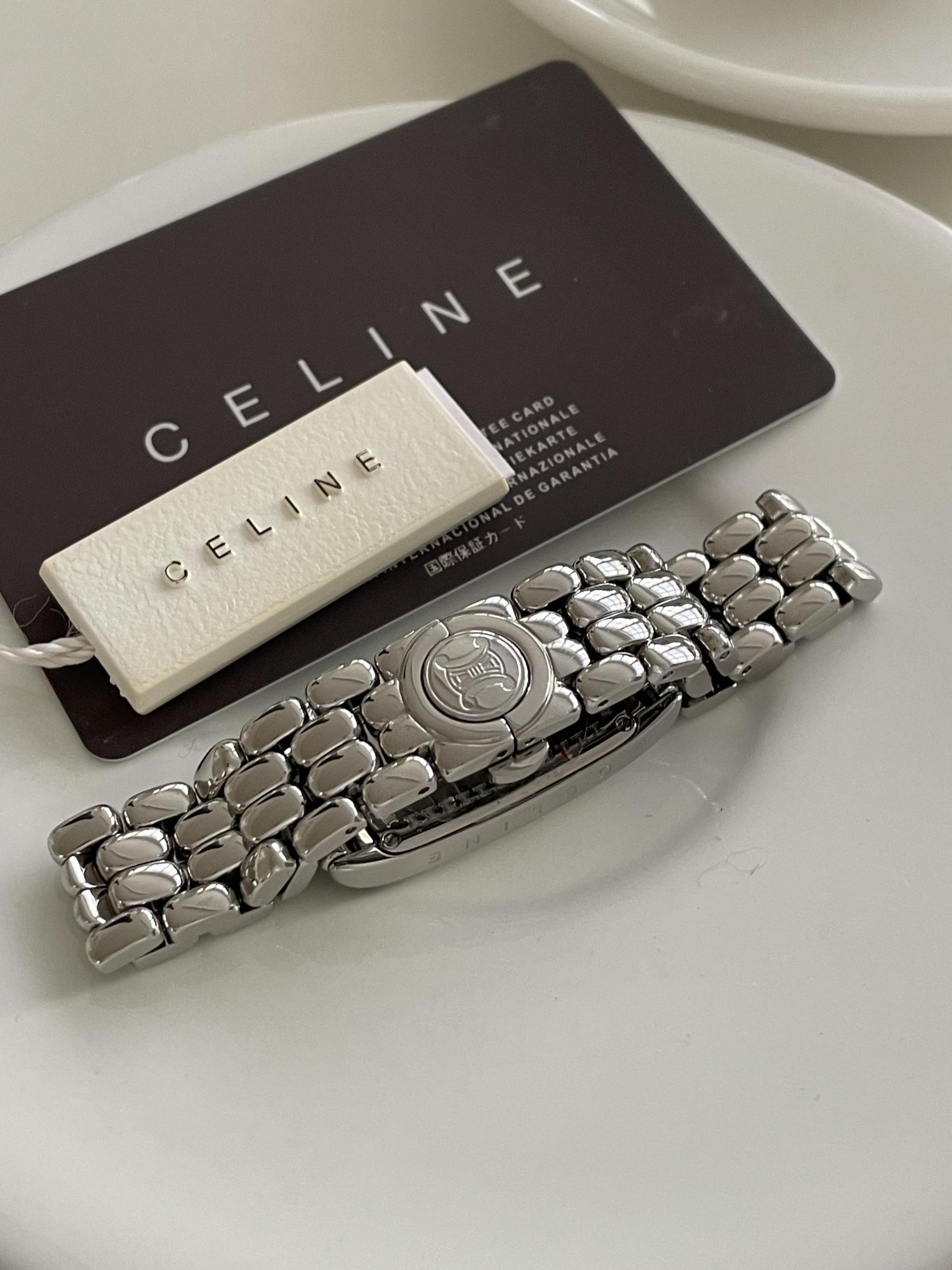 Celine Watch CELINE Triomphe steel watch : LE AMANC 르아망