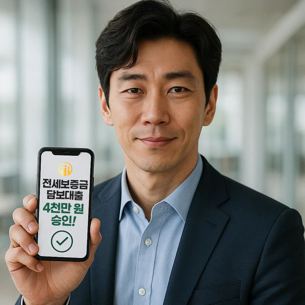 전세보증금담보대출 승인 사례