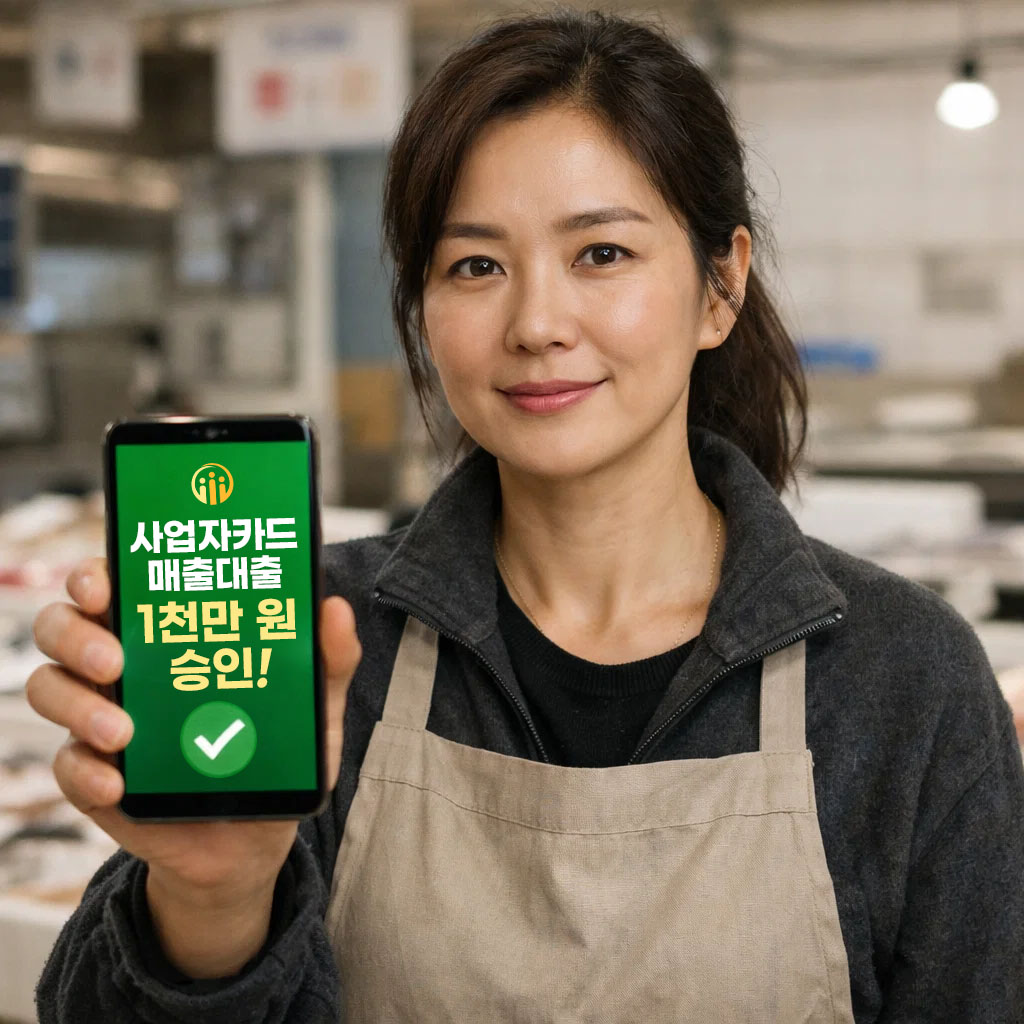 카드매출대출 1천만 원 승인