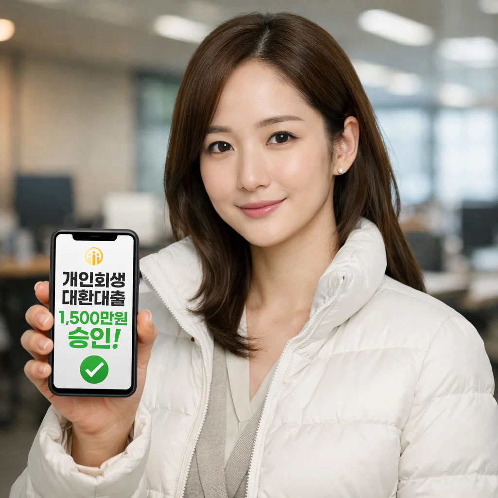 개인회생대환대출 1,500만 원 승인 사례