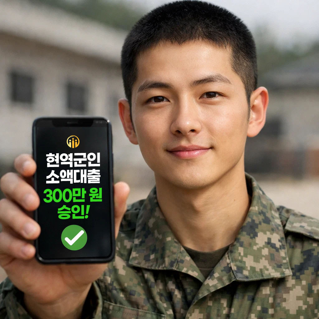 현역군인소액대출 승인 사례