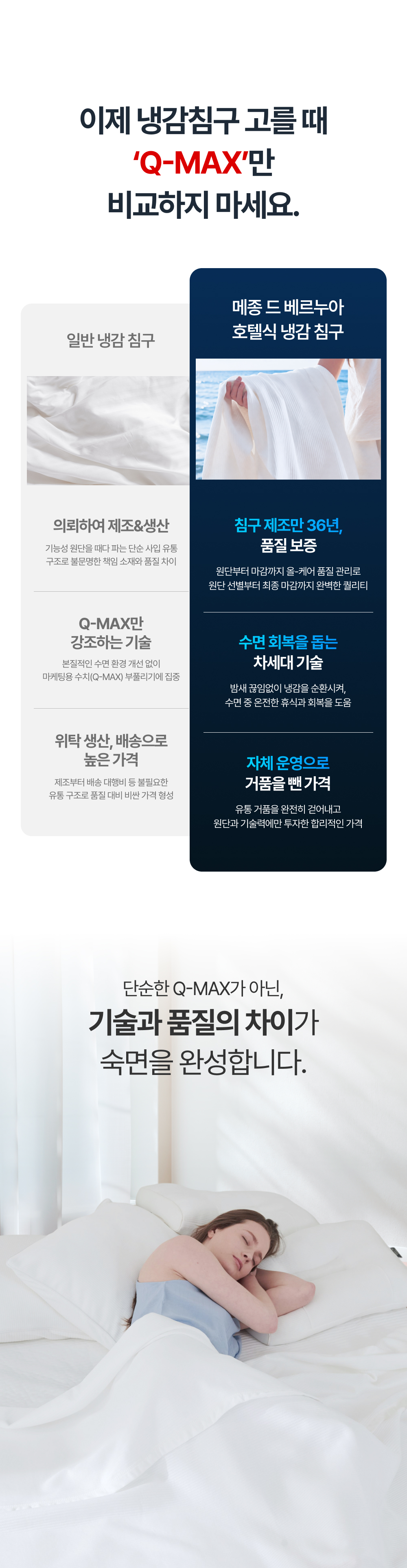 🚨타임특가🚨 메종 드 베르누아 호텔식 여름 냉감 패드