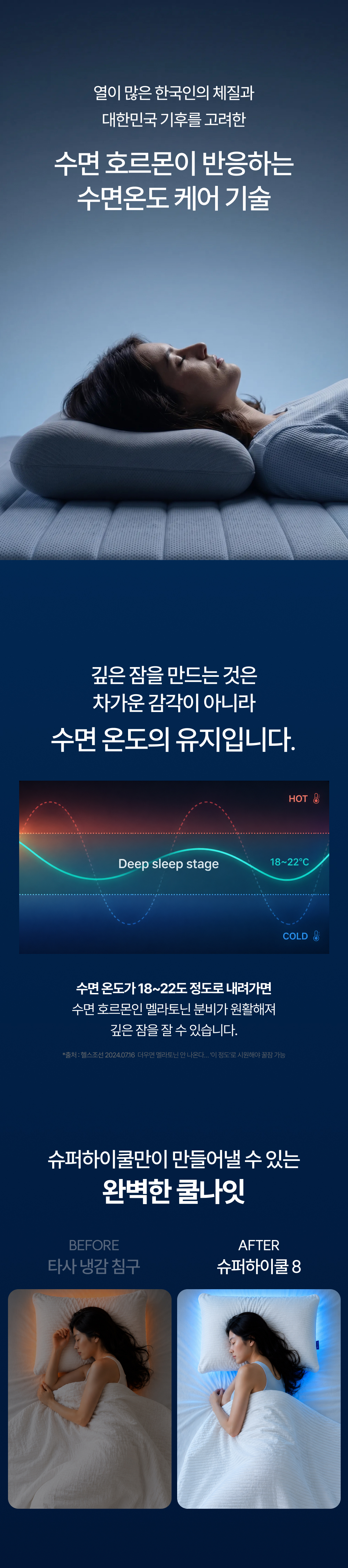 Signature 슈퍼하이쿨 시즌8 여름 냉감패드