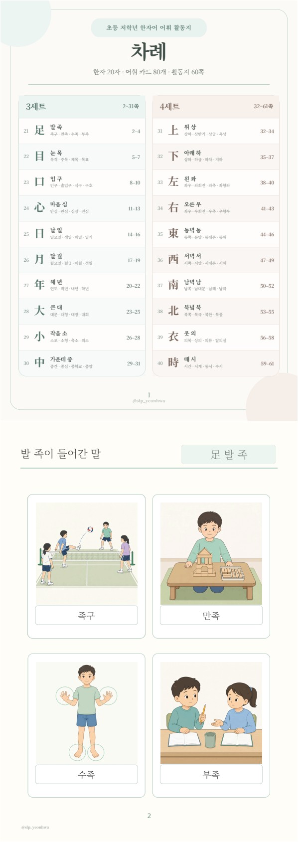[1-10권 묶음] 어휘력이 자라는 초등 한자어 · 생각을 말하는 어휘 [연화쌤] 복제