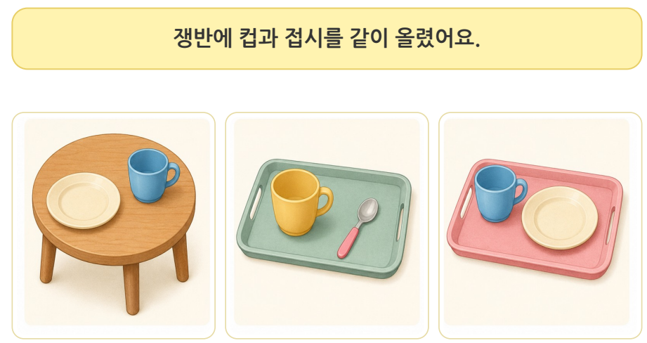 공존격 조사 ~와(과) 같이 문장 변별 활동지_[깡깡쌤]
